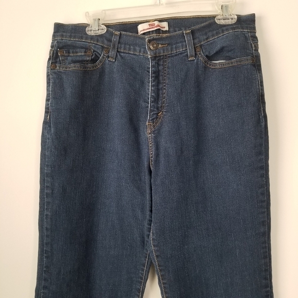 Levi's Perfectly Slimming 512 Bootcut Denim Jeans Size 16M - Picture 10 of 14